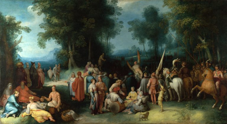 cornelis_van_haarlem_-_the_preaching_of_saint_john_the_baptist_1602